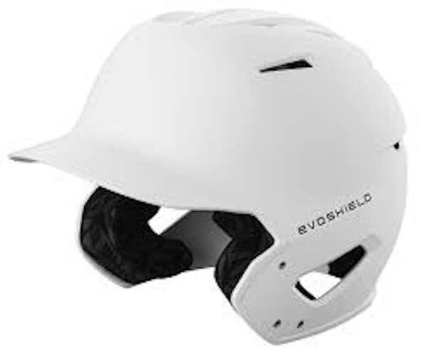 New Evoshield Xvt 2.0 Matte White Batting Helmet L Xl 7 1 4 - 7 7 8