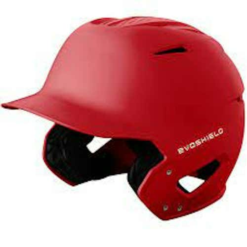 New Evoshield Xvt 2.0 Matte Red Batting Helmet L Xl 7 1 4 - 7 7 8