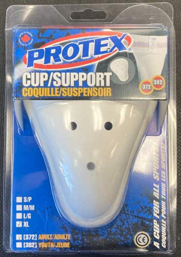 New Fox40 Protex Jock Cup Support mens XL sports hockey lacrosse cricket senior