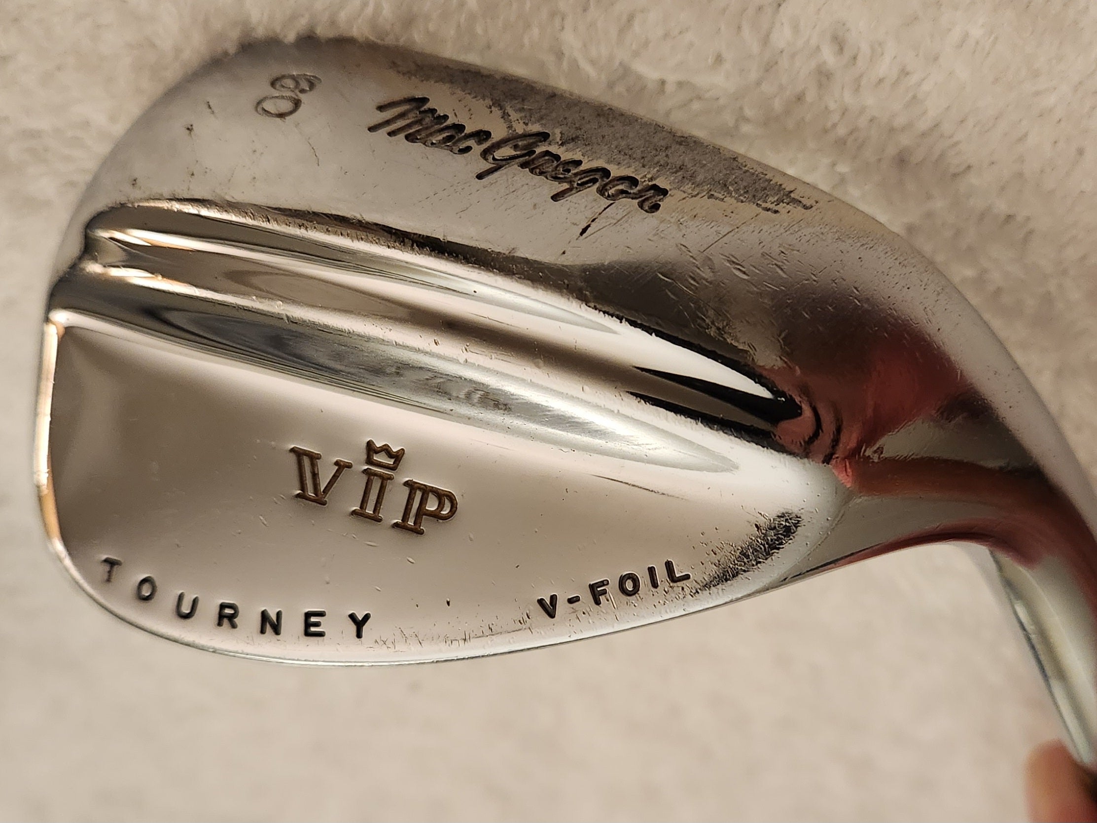 Men's MacGregor VIP Tourney V-Foil Forged 60° Wedge RH