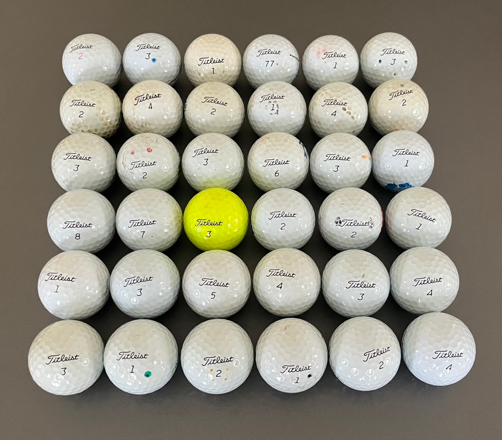 (36) Titleist Pro v1 golf balls recycled 3 Dozen (Lot v1)