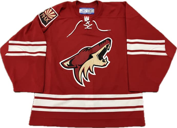 Arizona/Phoenix Coyotes Blank Reebok Authentic NHL Hockey Jersey Size 52