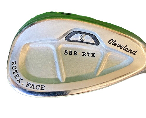Cleveland 588 RTX Rotex Face Gap Wedge 50*10 Stiff Steel 35.5" New Grip Men's RH