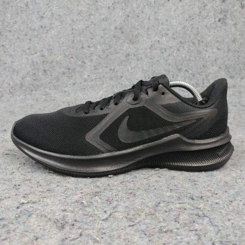 Nike Downshifter 10 Womens 8 Running Shoes Athletic Trainers CI9984-003 Black
