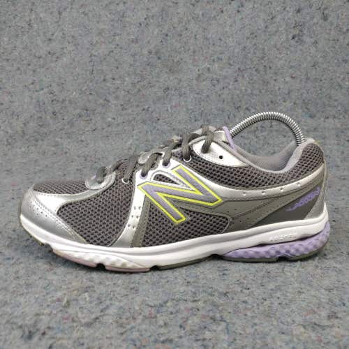 New Balance 665 Womens 9 Shoes Walking Sneakers Low Top Gray Purple WW665BP