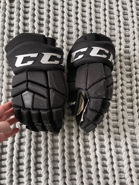 CCM HGTK 14” Black Gloves Used