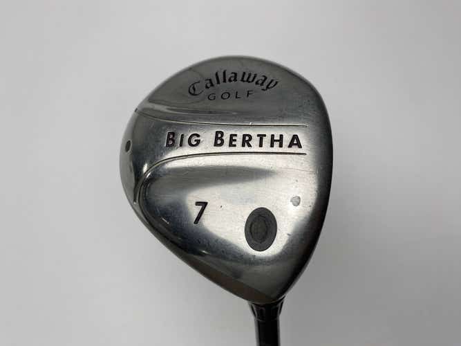 Callaway 2004 Big Bertha 7 Fairway Wood 21* Big Bertha Gems 55 Ladies RH