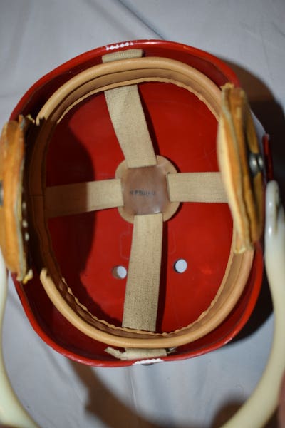 Petit Casque De Football Américain Vintage - Années 50 - Hutch - Lou Groza - Taille Jeune