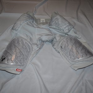 Under Armour Compression HeatGear 5 Pad Hex Girdle with Cup Pocket, White Camo, Adult Medium