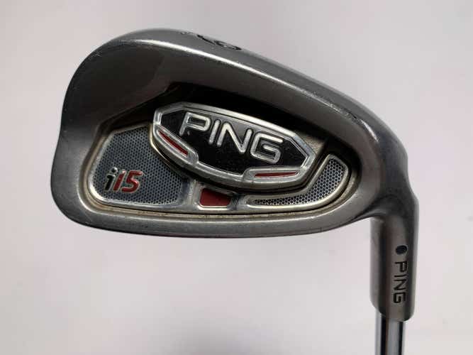 Ping i15 Single 9 Iron Black Dot True Temper Dynamic Gold R300 Regular Steel RH