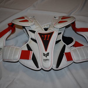 Warrior Rabil Next Lacrosse Shoulder Pads, Youth Small - Great Condition!