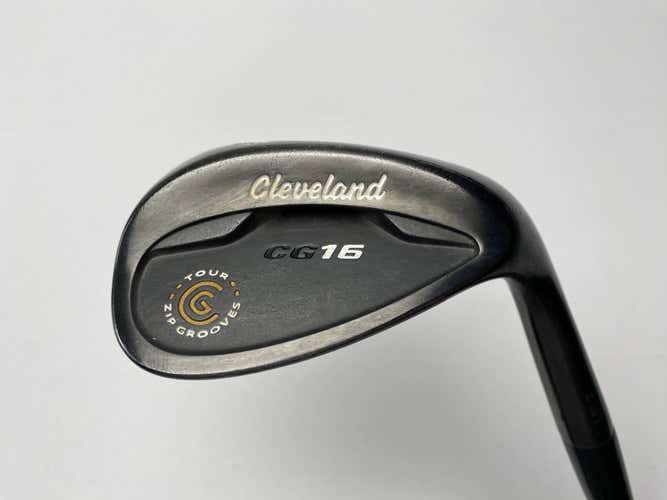 Cleveland CG16 Black Pearl 54* 14 Bounce Traction Wedge Steel Mens RH