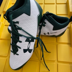 Green Men's Molded Cleats Under Armour Cleats