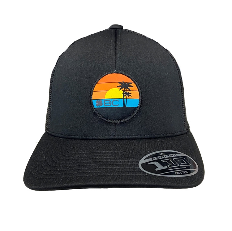 NEW Black Clover Live Lucky Down Wind Black Adjustable Snapback Golf Hat/Cap