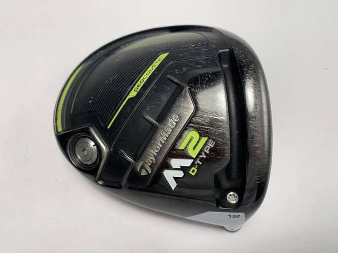 Taylormade M2 D-Type Driver 12* HEAD ONLY Mens RH