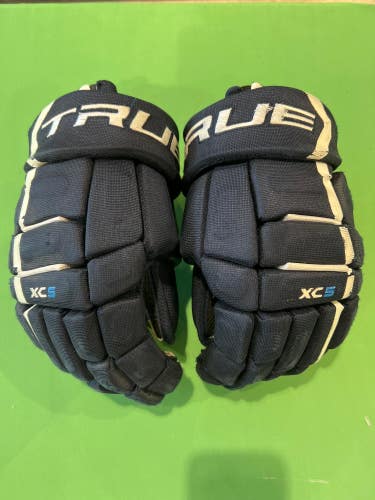 Blue Used Junior True xc5 Gloves 12"