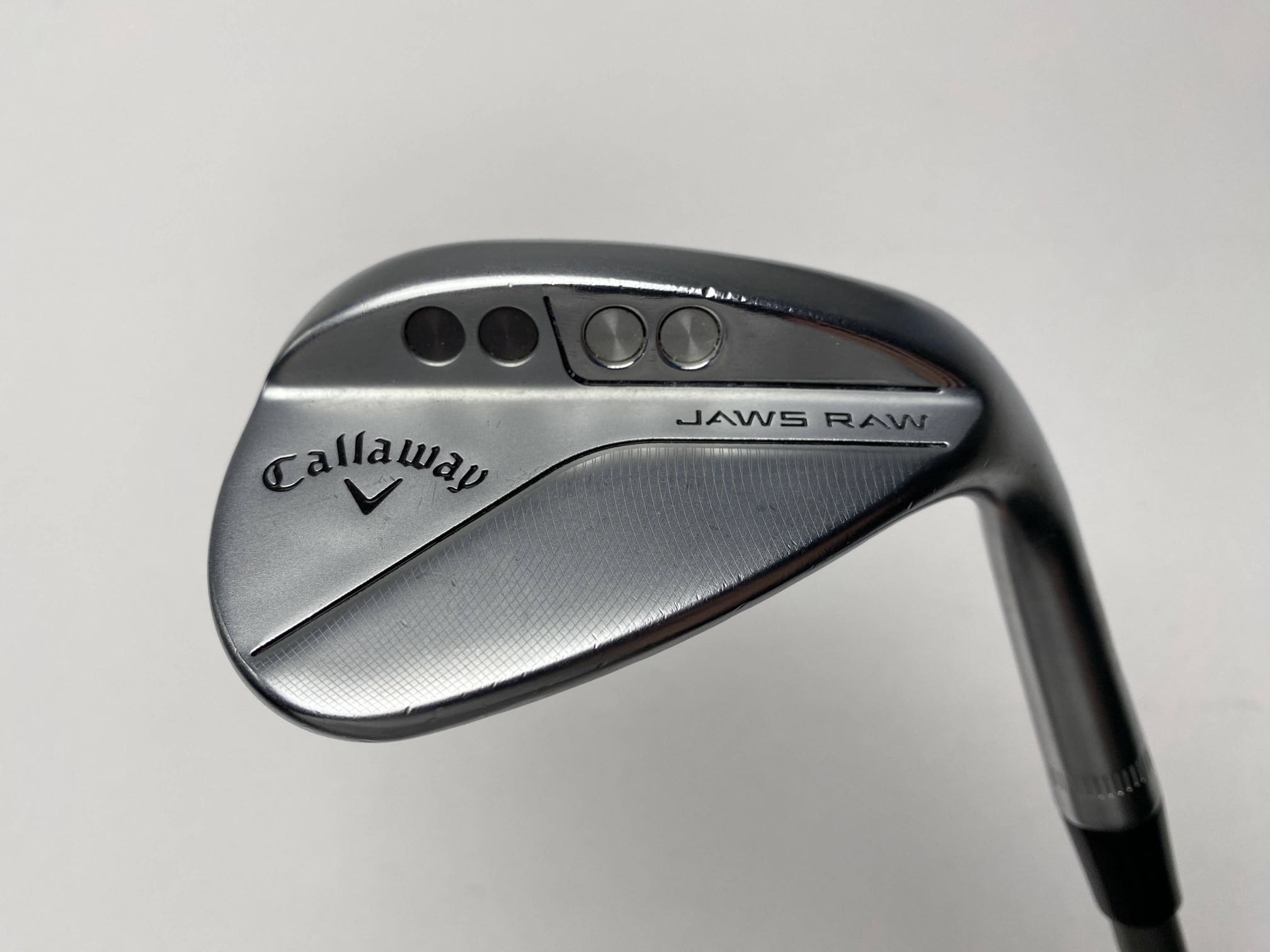 Callaway Jaws Full Toe Raw Face Chrome 58*10 J-Grind Project X Catalyst Wedge RH