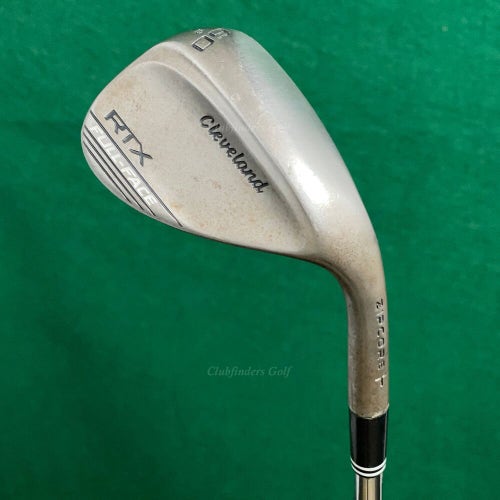 Cleveland RTX Zipcore TR FULLFACE 60-9 60° Lob Wedge DG Tour Issue Spinner Steel