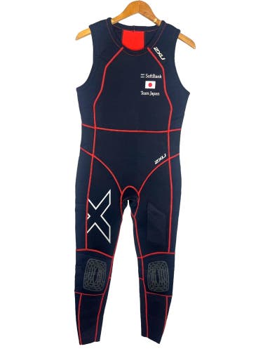 NEW 2XU Mens Triathlon Wetsuit Size Large Sleeveless Zip-Free