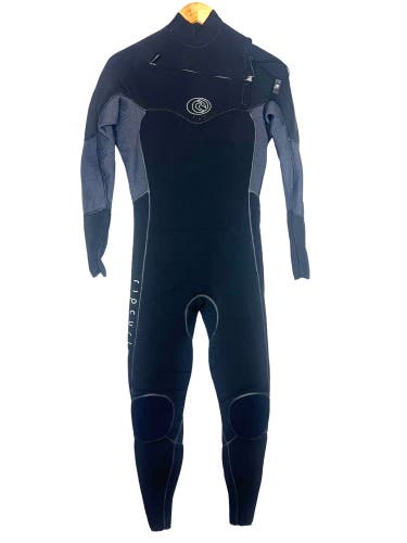Rip Curl Womens Full Wetsuit Size 12 Flash Bomb E5 3/2 Sealed Chest Zip - $449