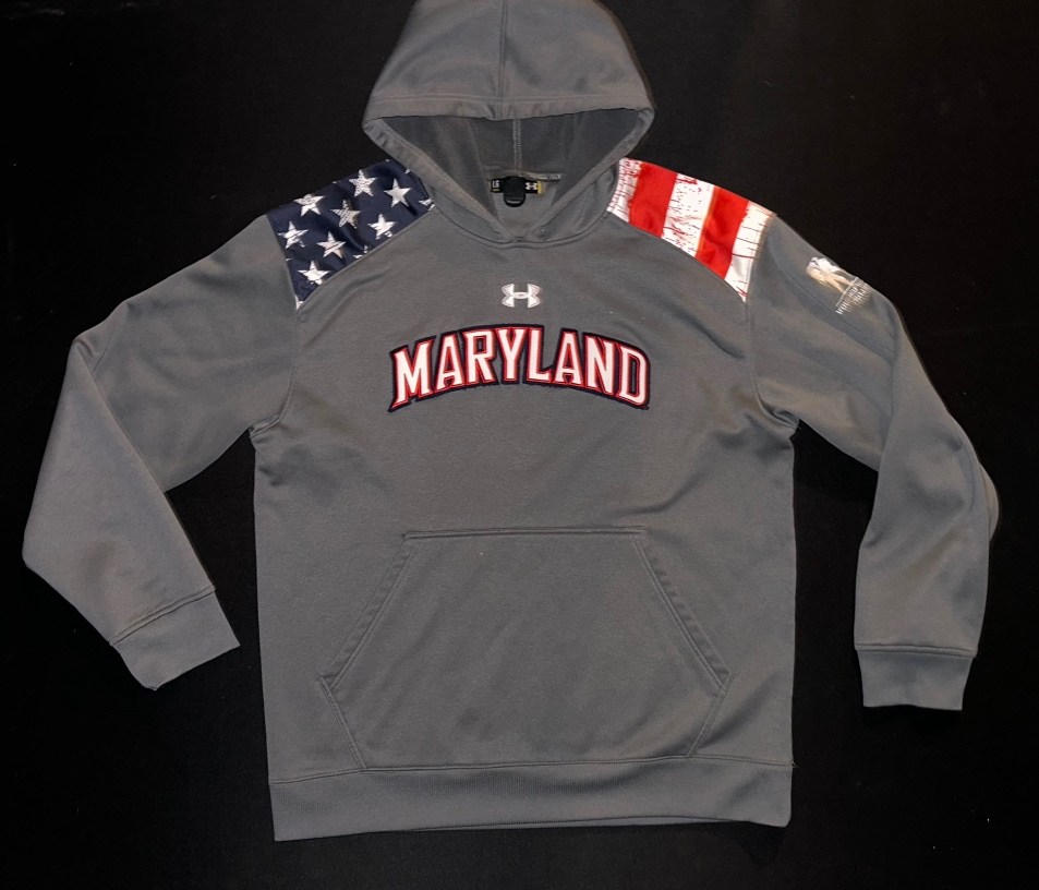 Maryland USA Under Armour Sweatshirt Wounded Warrior