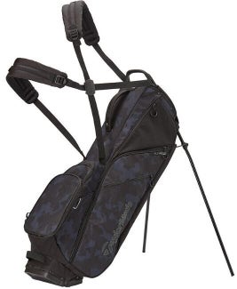 TaylorMade FlexTech Lite Stand Carry 4-Way Golf Bag Black/Camo New in Box #90418