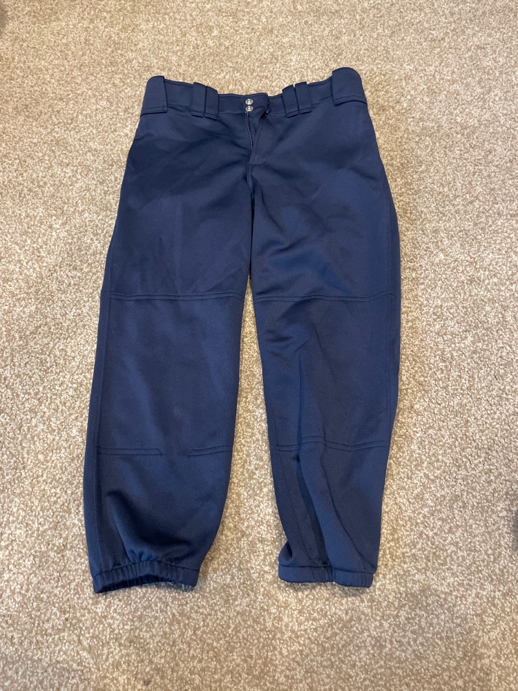 Blue Used Small Mizuno Game Pants