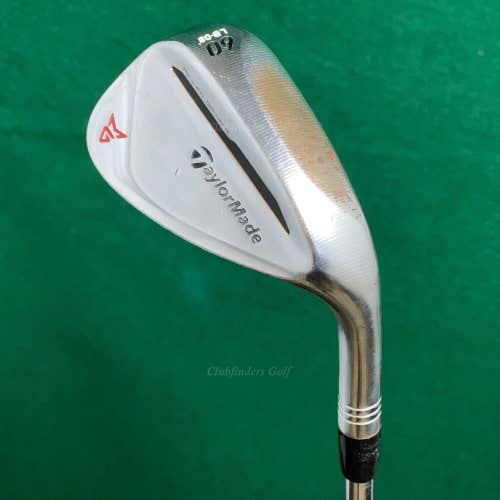 TaylorMade Milled Grind 2 Chrome 60-8 60° Lob Wedge Stepped Steel Wedge Flex