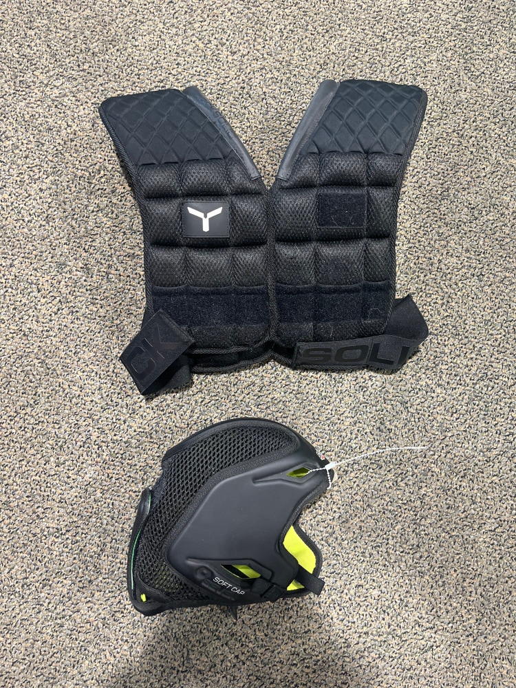 Used Small Schutt Shoulder Pads