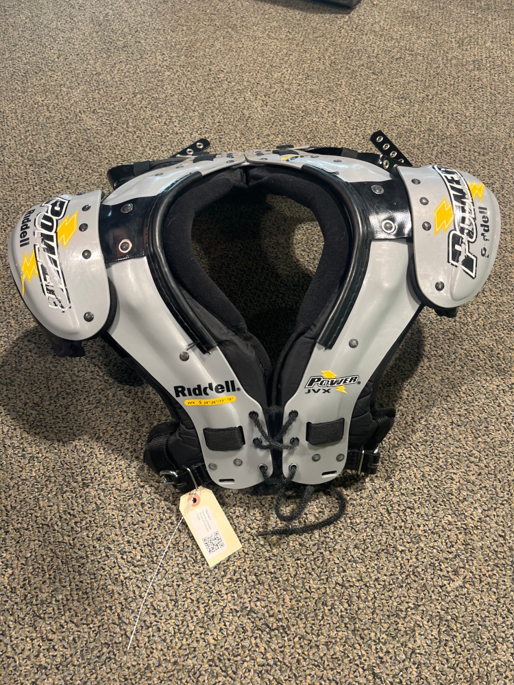 Used Small Riddell Power JVX Shoulder Pads
