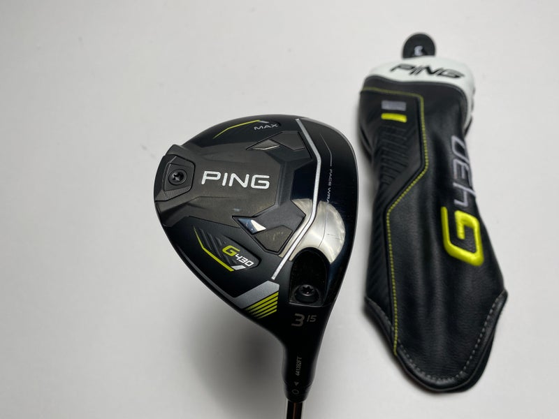 Ping G430 Max 3 Fairway Wood 15* Tour 2.0 75g Extra Stiff Graphite Mens RH HC