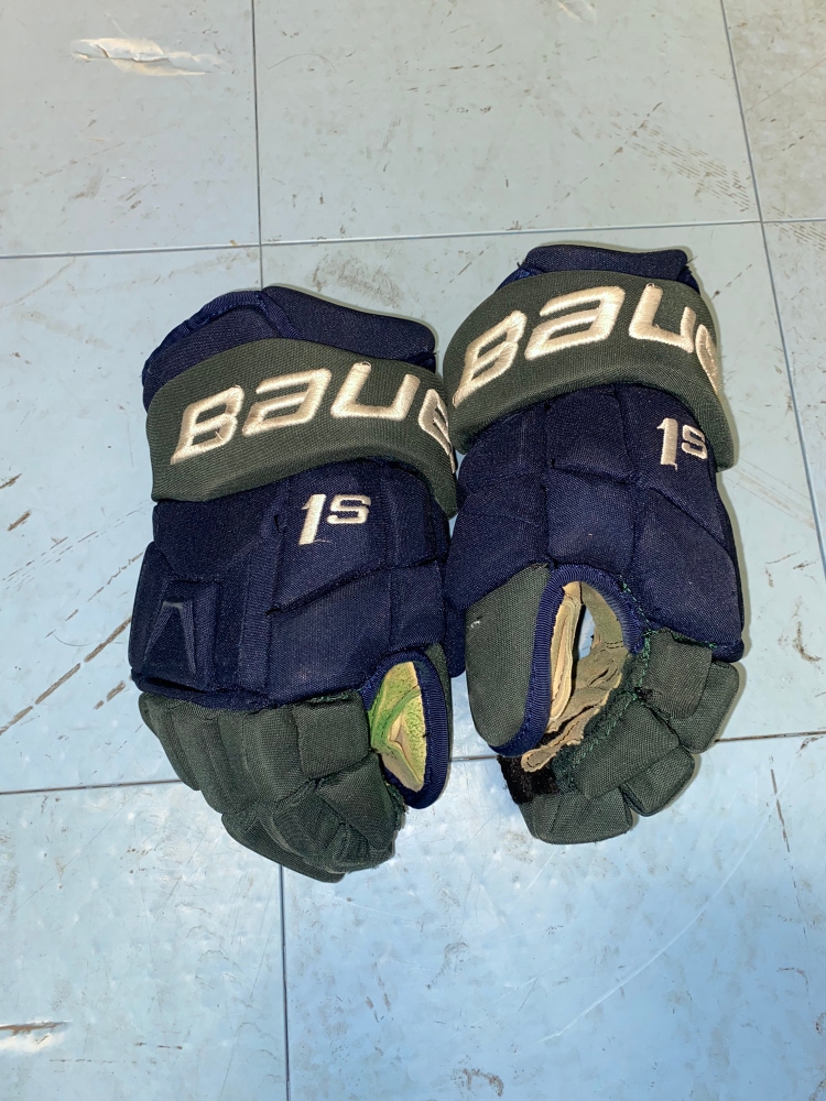 Used Pro Stock Bauer Supreme 1s Gloves 13”
