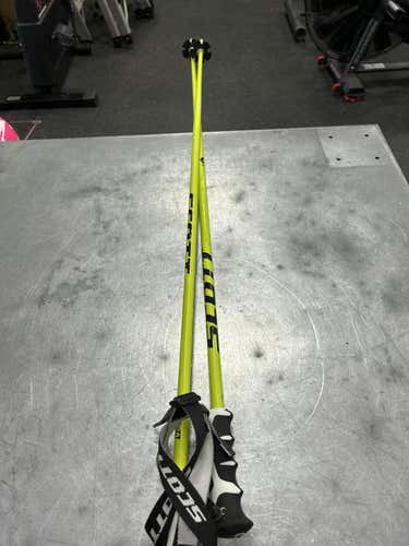 Used Scott Ski Poles 120 Cm 48 In Men's Downhill Ski Poles
