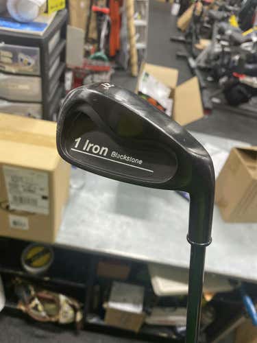 Used One Iron Golf Blackstone 6i-pw Regular Flex Graphite Shaft Iron Sets