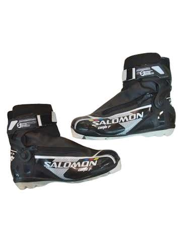 Used Salomon M 08.5-09 W 09-09.5 Men's Cross Country Ski Boots