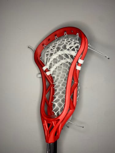 Custom lacrosse head