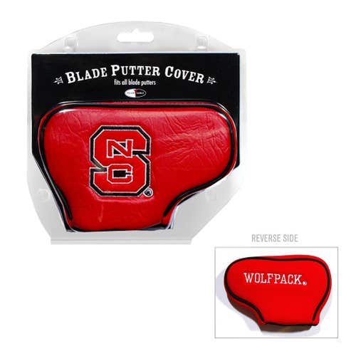 Team Golf Blade Putter Headcover (NC State Wolfpack) NEW