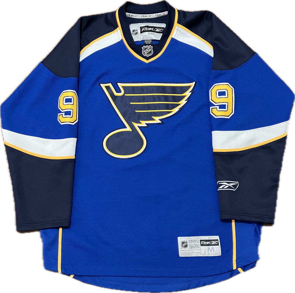 St. Louis Blues Paul Kariya Reebok NHL Hockey Jersey Size M
