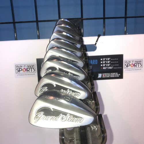Used Powerbilt Grand Slam 3i-pw Steel Regular Golf Iron Or Hybrid Sets