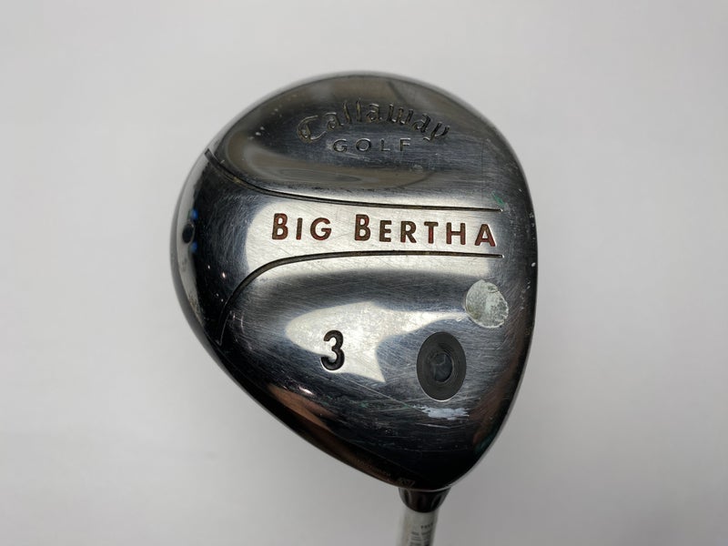 Callaway 2004 Big Bertha 3 Fairway Wood 15* RCH 75w Firm Graphite Mens RH