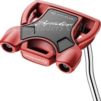 NEW! TaylorMade 2024 Spider Red 35" Double-Bend Mallet Putter W/ HC