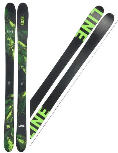 LINE 24 SIR FRANCIS BACON 184CM TWIN TIP SKIS , NEW