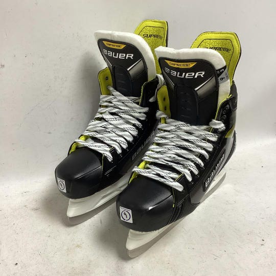 Used Bauer Supreme 3s Senior 9 Fit 3 Ice Hockey Skates