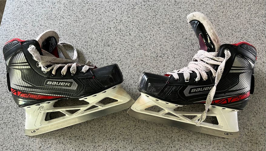 Used Bauer Regular Width  6.5 Vapor X2.7 Hockey Goalie Skates