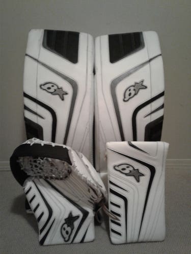 Used 34" Brian's Regular Optik Goalie Full Set Pro Stock