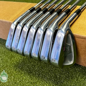Used RH New Level 902 Forged Irons 4-PW Elevate Tour Stiff Flex Steel Golf Set