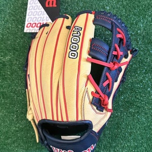 Wilson A1000 12" 1912 Infield Outfield Utility Baseball Glove - WBW10154512