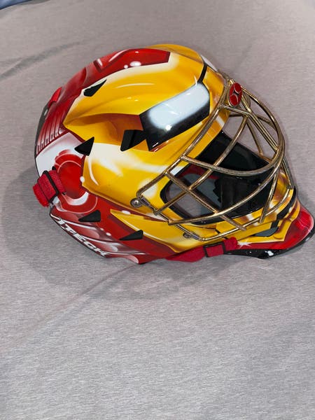 iron man catchers helmet XSociety Electric Designed for the serious high school player up through the pros Let's make this custom @chicagobears