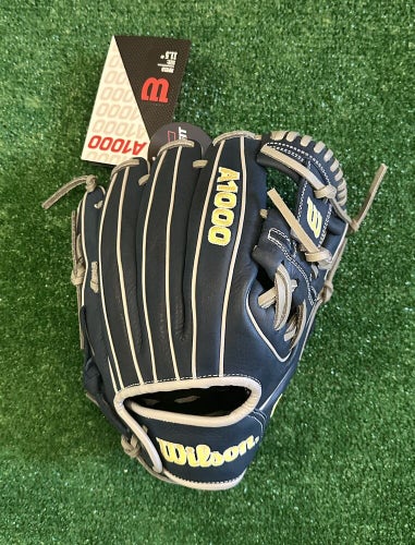 Wilson A1000 11.5" DP15 Infield Baseball Glove Pedroia Fit - WBW101542115