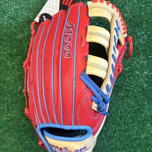 Wilson A1000 12.25" PF1892 Outfield Baseball Glove Pedroia Fit - WBW1015461225